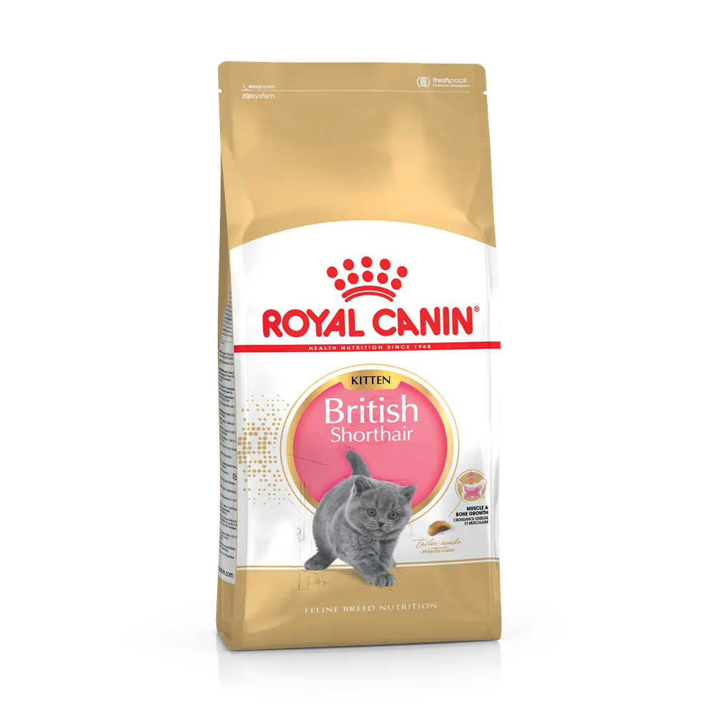 Сухий корм для кошенят породи британська короткошерста Royal Canin British Shorthair Kitten, 400 г (2566004)